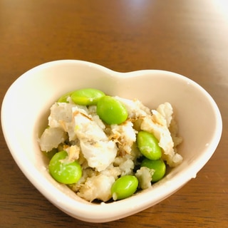 枝豆と里芋サラダ